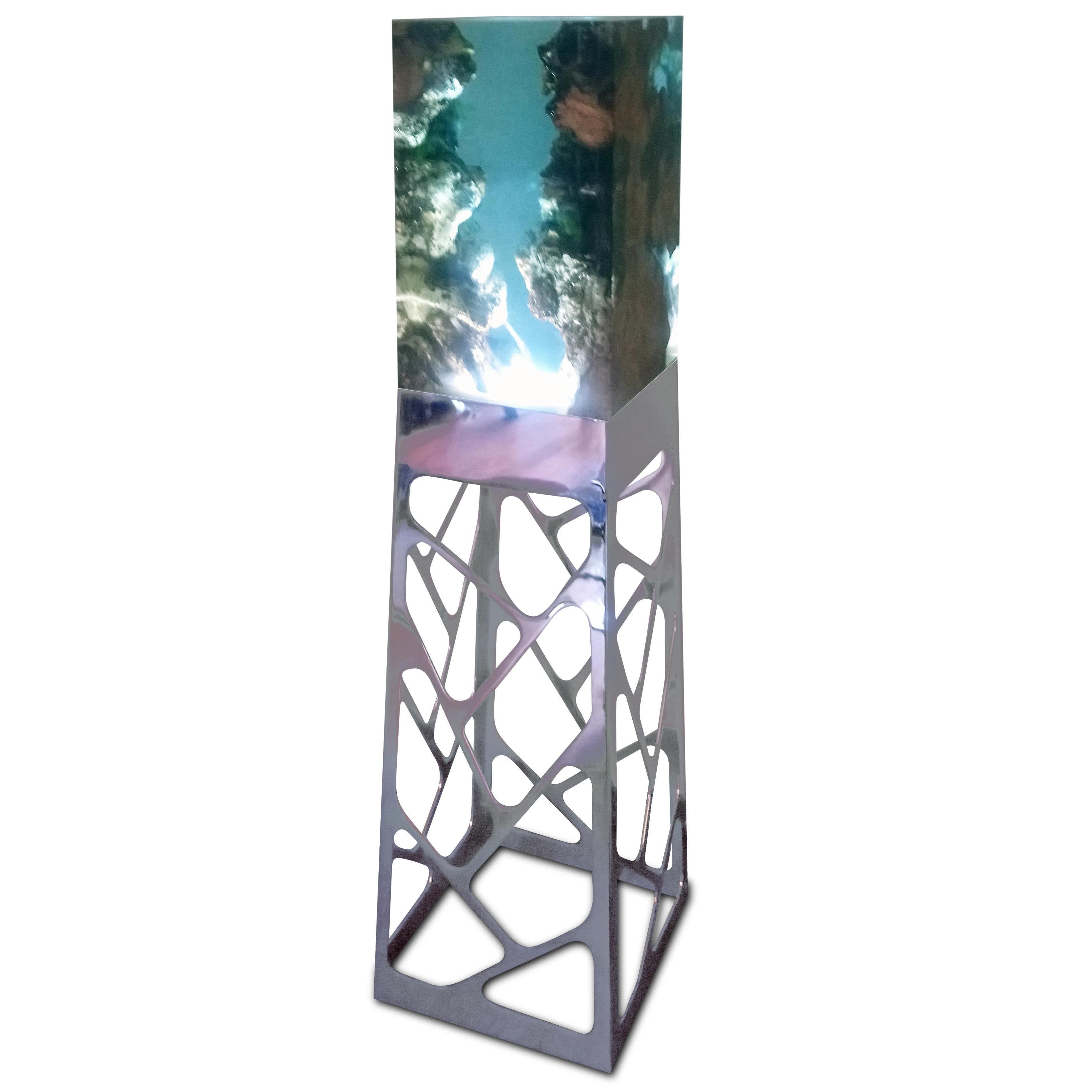 Big Ocean Cube Floor Lamp